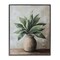 Stupell Industries Big Leaves House Plant Framed Giclee, design by Petal Prints Design